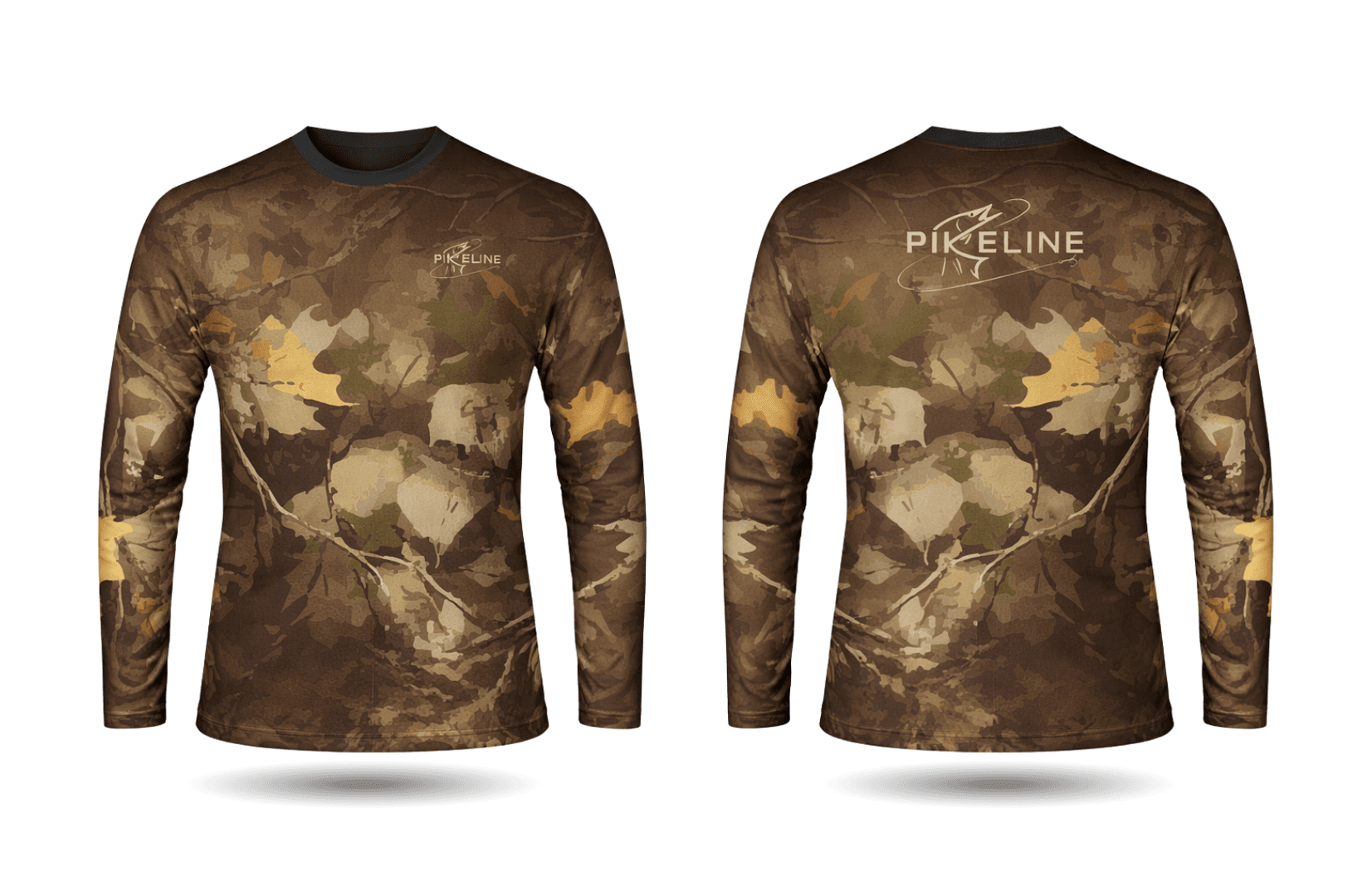 Camouflage longsleeve — front and back