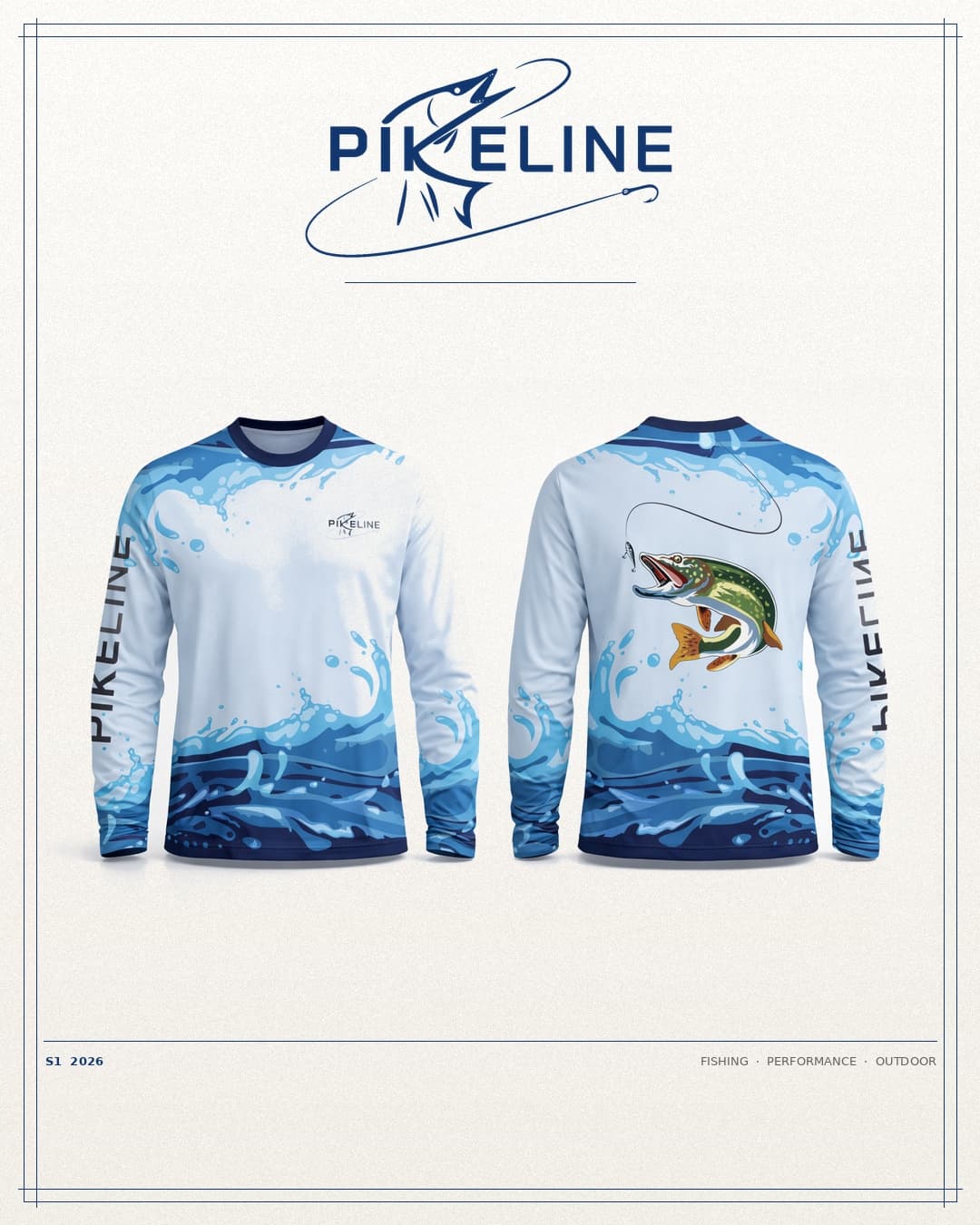 Bleu longsleeve — editorial