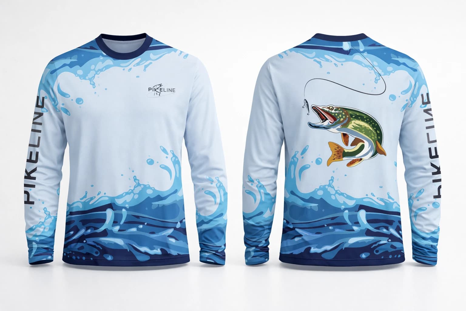 Freshwater longsleeve — front and back